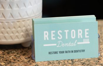 Restore Dental business card