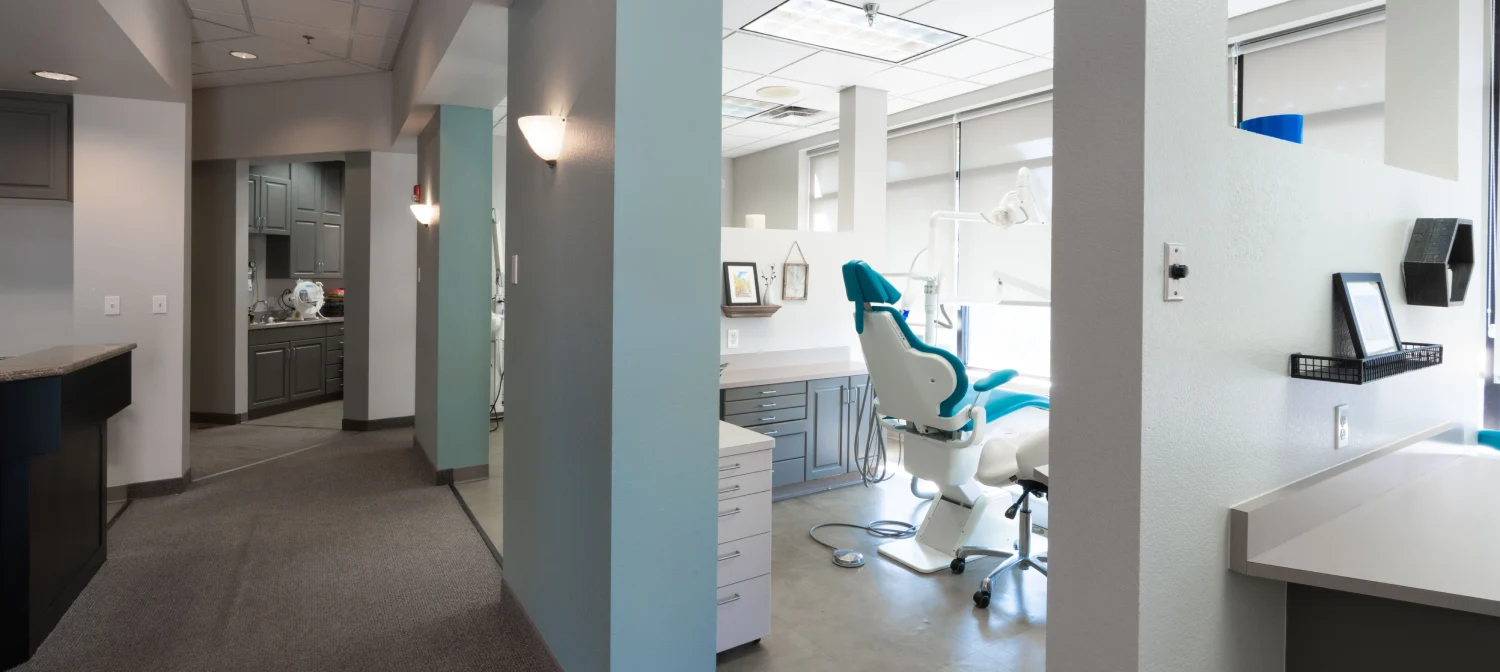 patient room at Restore Dental in Colorado at Highlands Ranch 80126